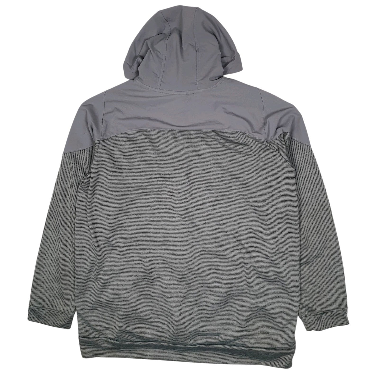 Mens Grey Nike Hoodie Full Zip Jumper