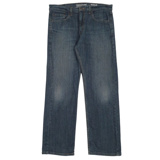 Mens Blue Levis  Signature JeansW32 L30