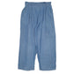 Womens Blue Mixthr Pleated Jogger Trousers