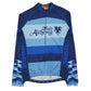 Mens Blue Verge Bike Jersey Full Zip Jumper