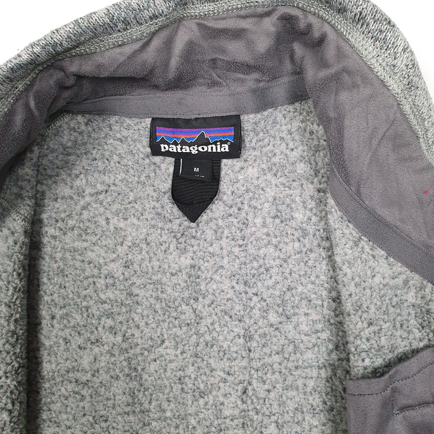 Mens Grey Patagonia Better Sweater Vest Gilet Jumper