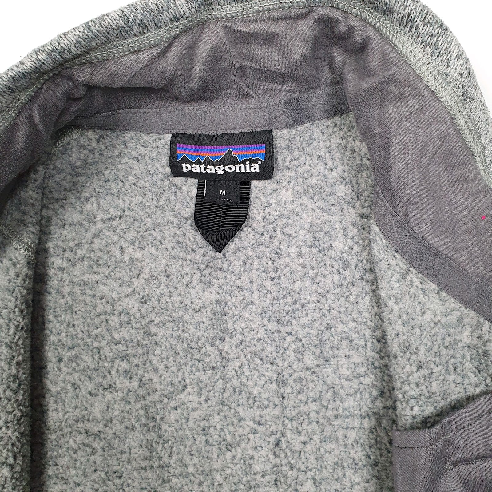 Mens Grey Patagonia Better Sweater Vest Gilet Jumper