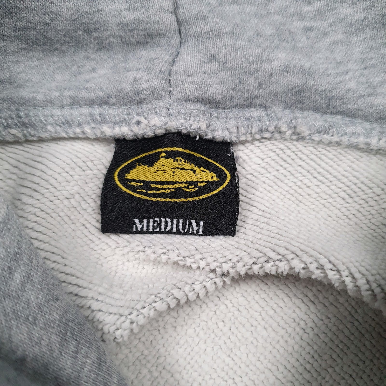 Mens Grey Cortez  Hoodie Jumper