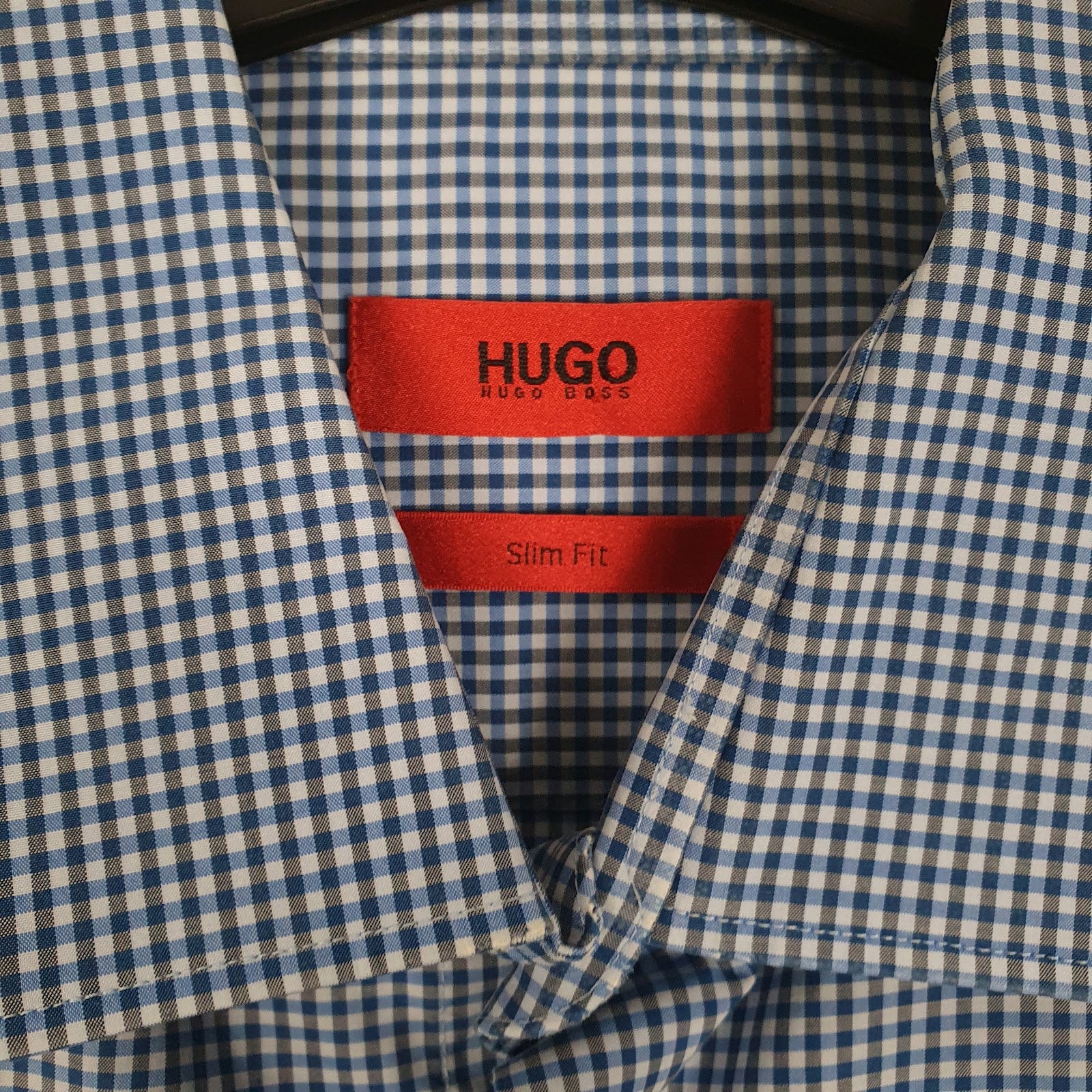 Mens Blue Hugo Boss   Shirt