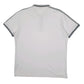 Mens White D-Rock  Cardigan Polo Shirt