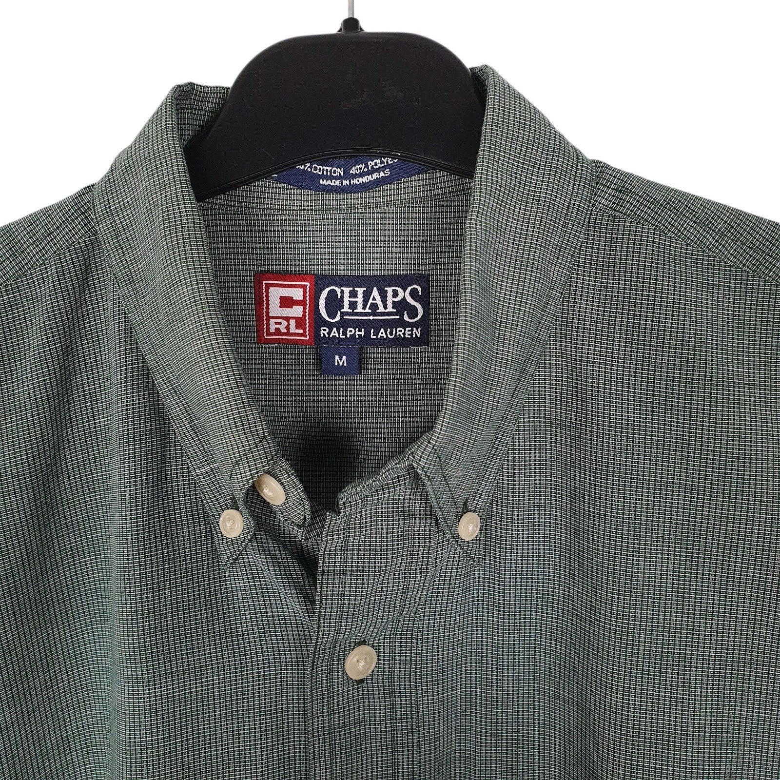 Mens Green Ralph Lauren Vintage 90s  Shirt