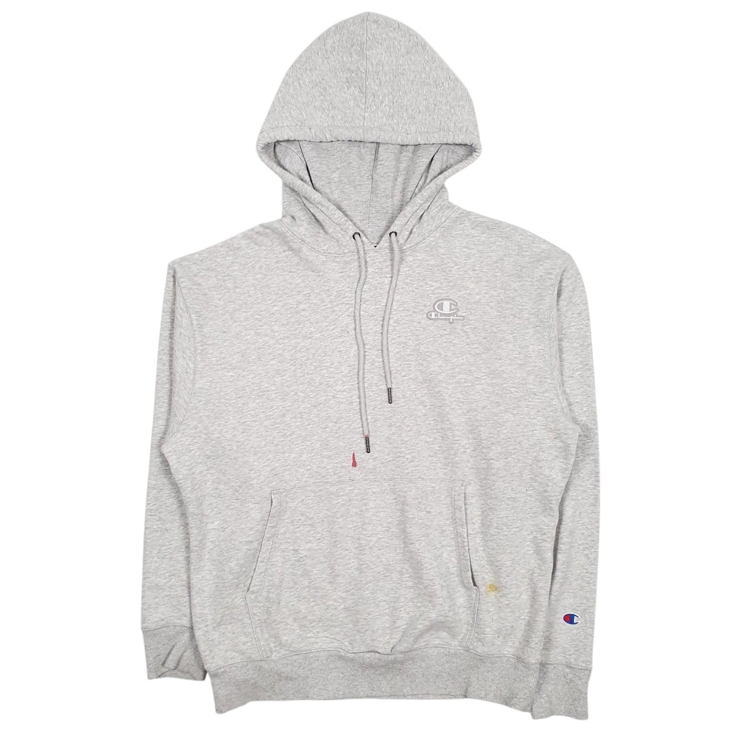 Mens Grey Champion  Hoodie Jumper
