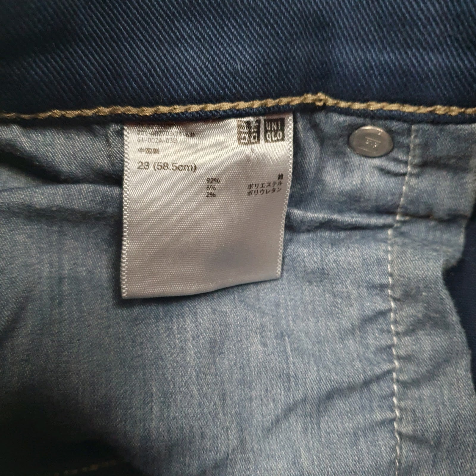 Womens Blue Uniqlo   Jeans