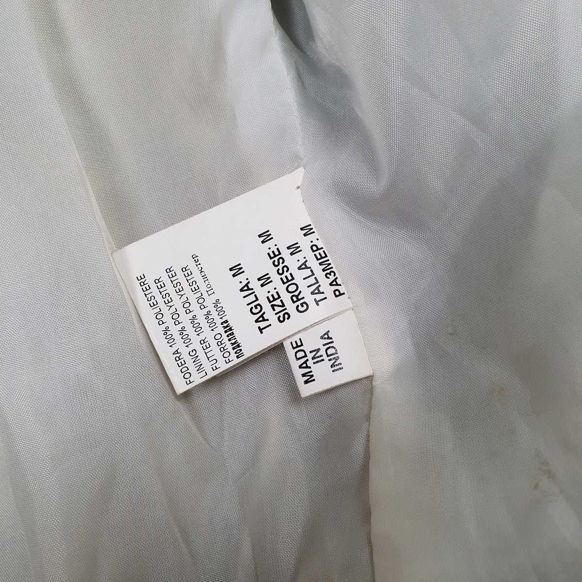 Womens Cream Sasch Faux  Coat