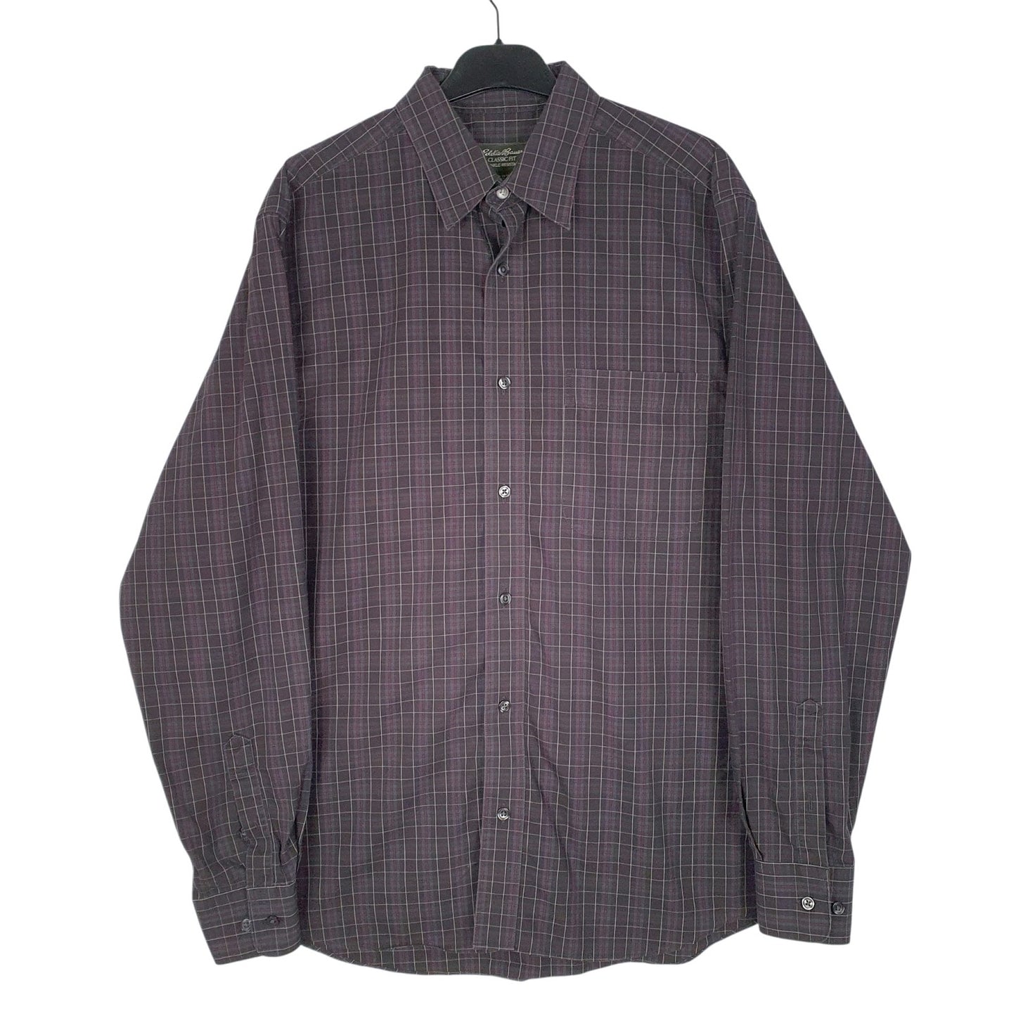Mens Black Eddie Bauer  Long Sleeve Shirt