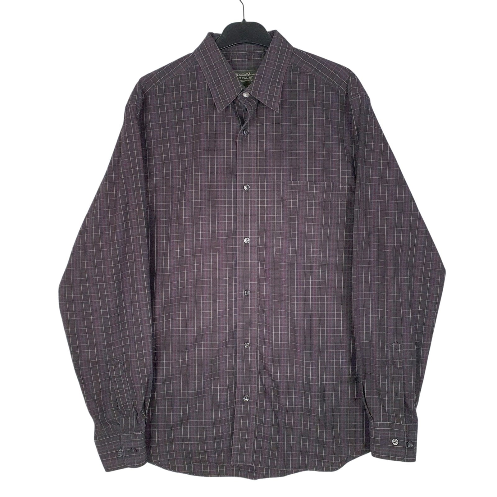 Mens Black Eddie Bauer  Long Sleeve Shirt