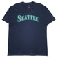 Mens Navy MLB Seattle Mariners Short Sleeve T Shirt