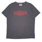 Mens Grey Jaguar Spellout Short Sleeve T Shirt