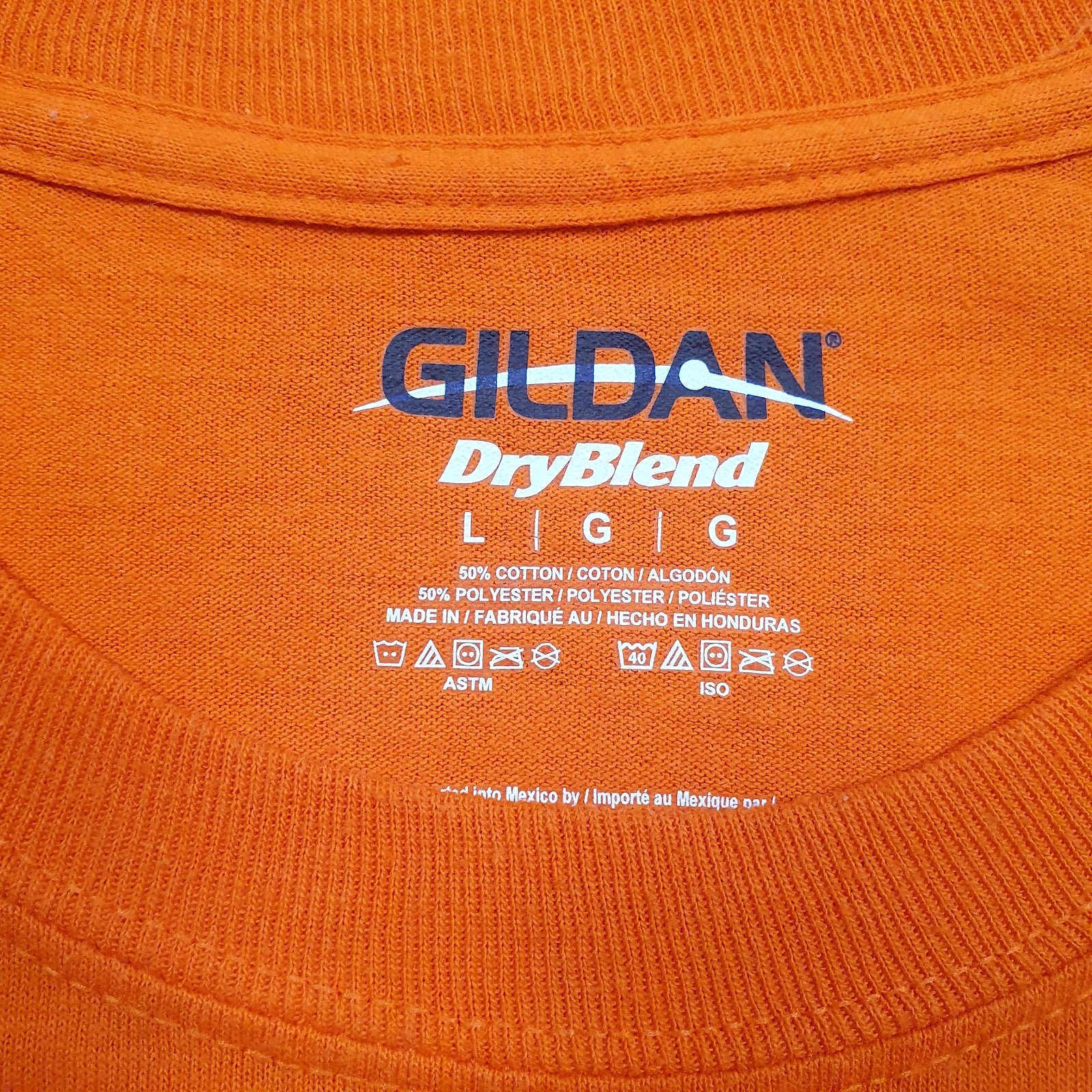 Mens Orange Gildan Boise State Broncos NCAA  T Shirt
