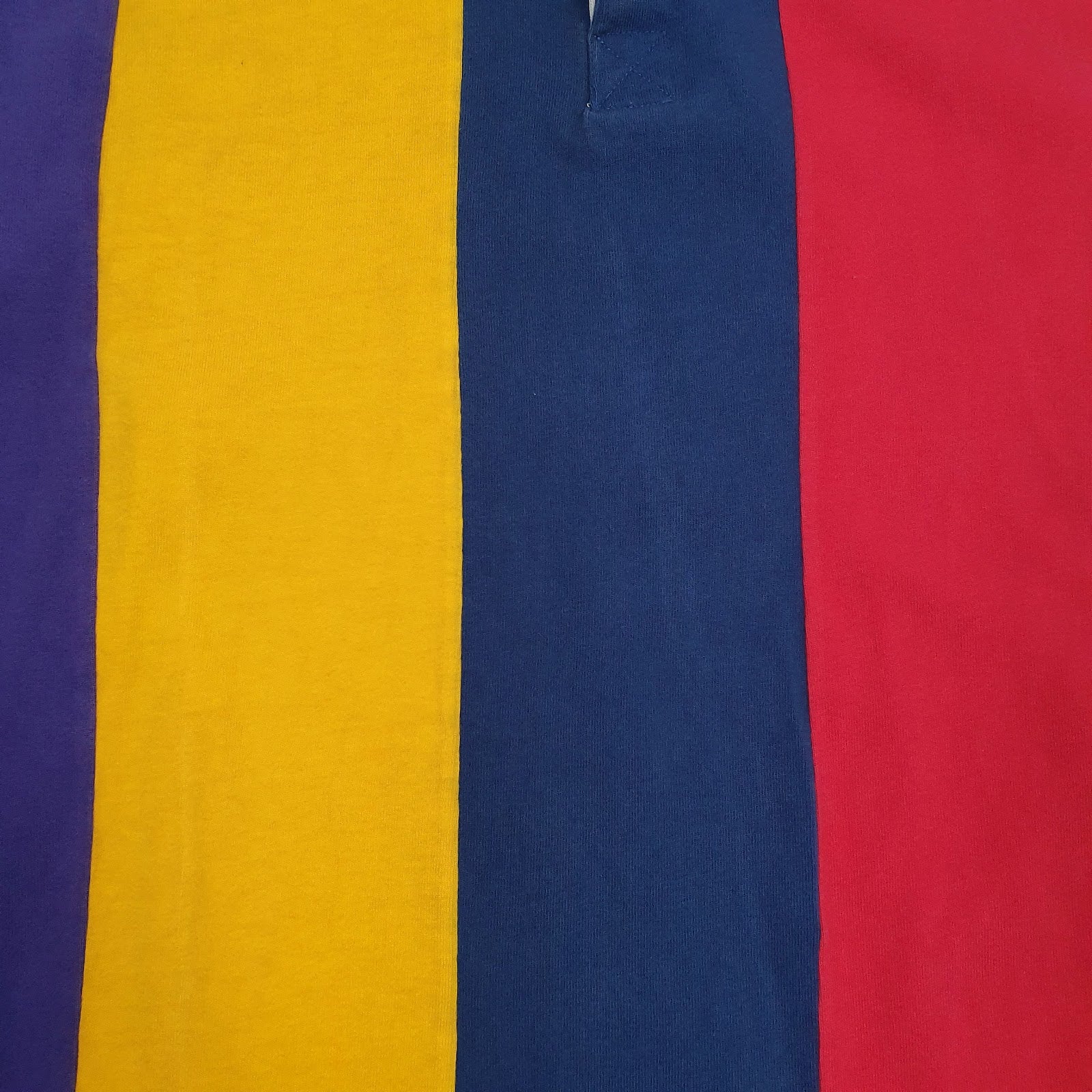 Mens Blue Rugby Sportsman Rugby Vintage 90s Crewneck Polo Shirt