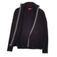 Mens Black Puma Knit Full Zip Jumper