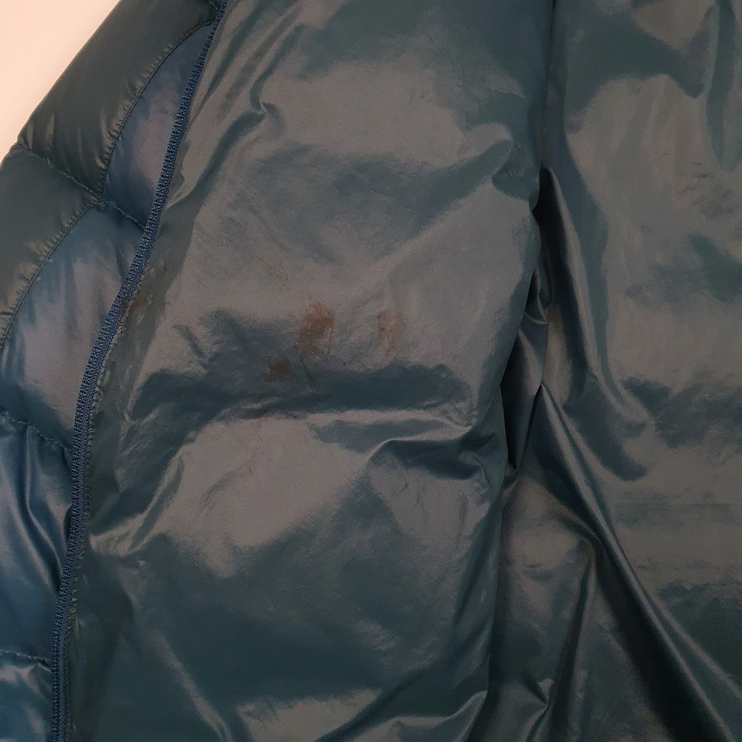 Mens Blue The North Face Nuptse  Coat