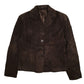 Womens Grey Yessica C&A Suede Blazer  Coat