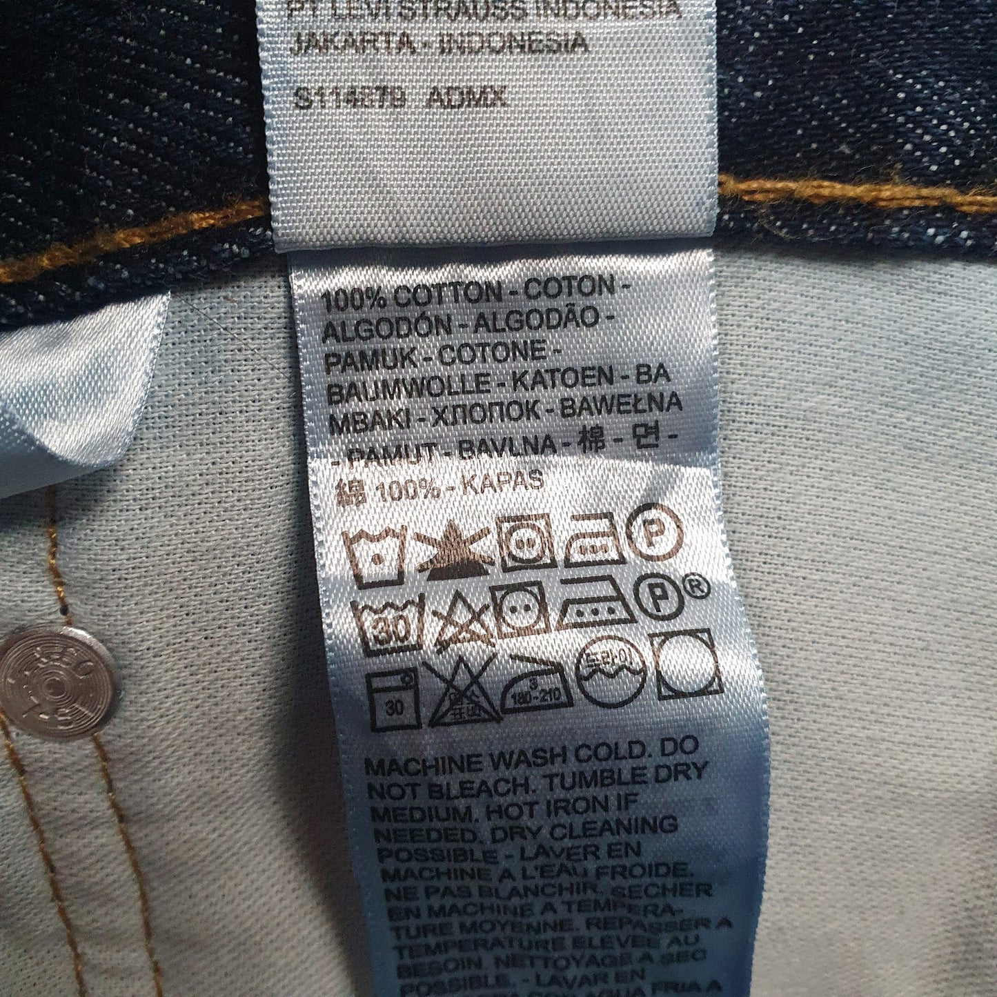 Mens Blue Levis   Jeans