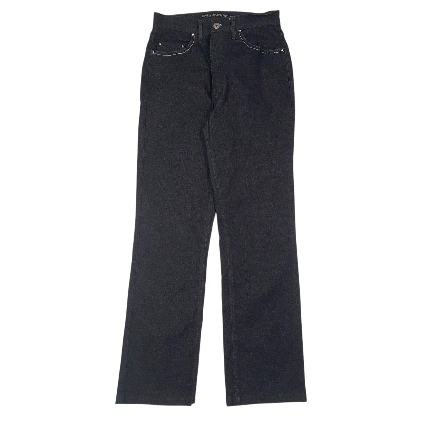 Womens Black Depoch Mod  Casual JeansW26 L28