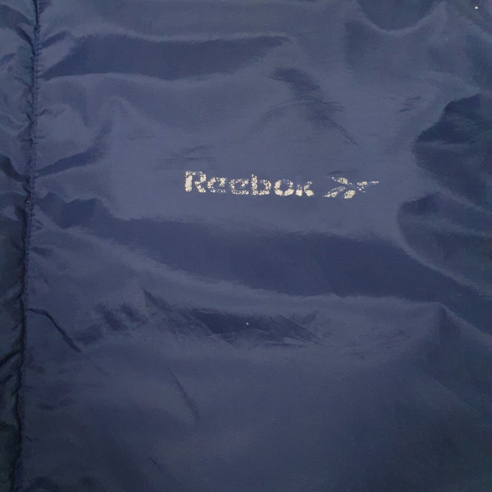 Mens Navy Reebok Baggy  Coat