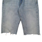 Womens Blue Levis   Shorts