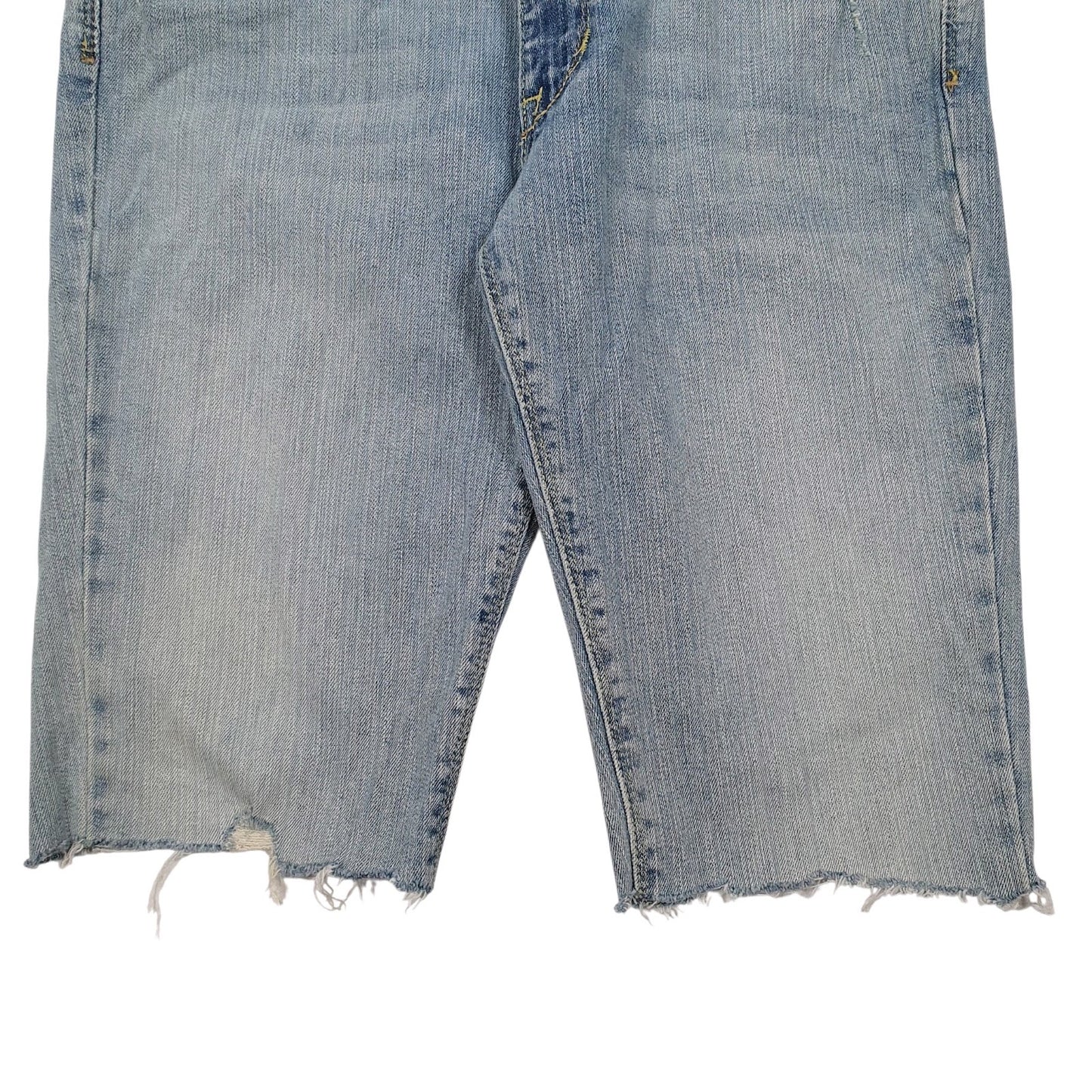 Womens Blue Levis   Shorts