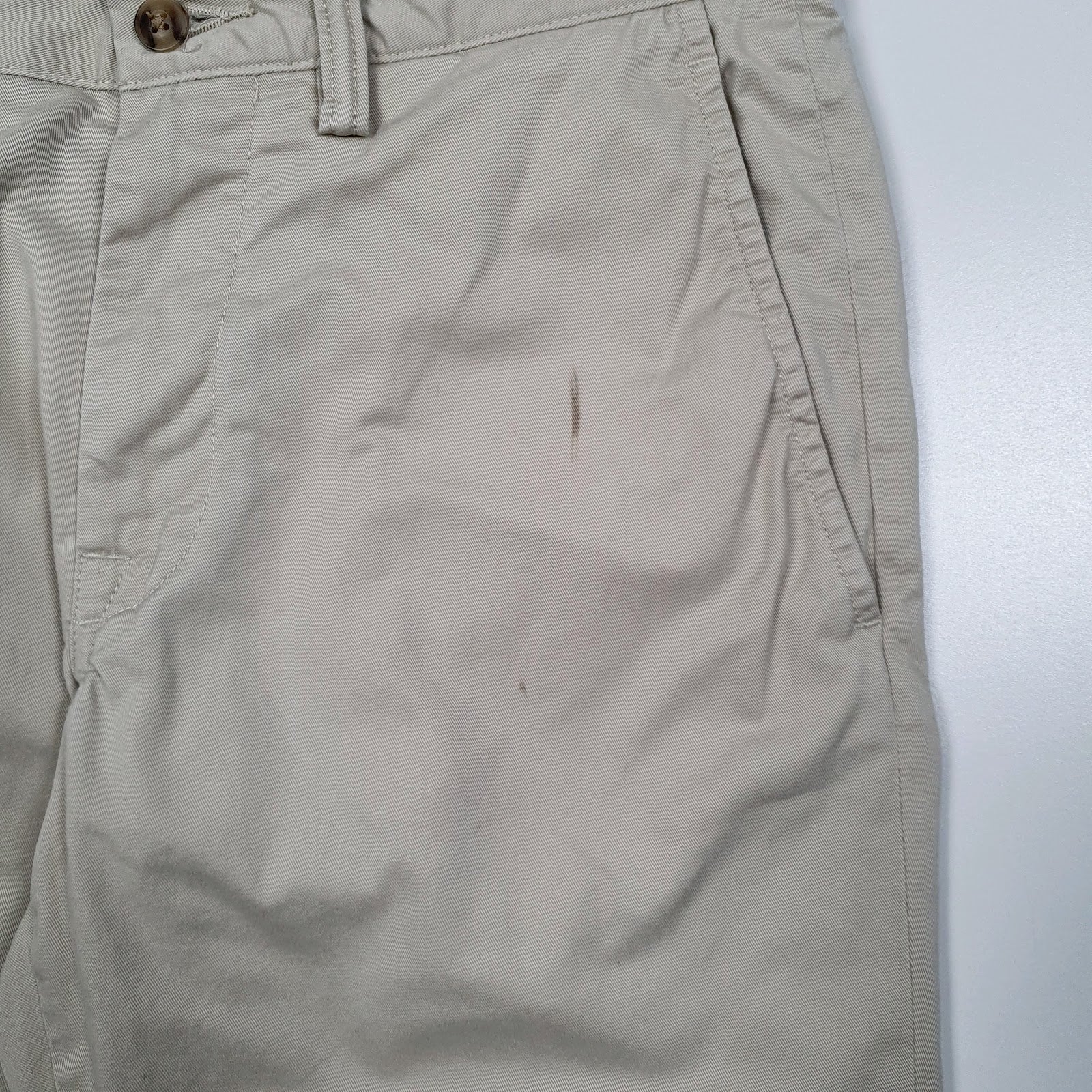 Mens Cream Polo Ralph Lauren Stretch Slim Fit  Trousers