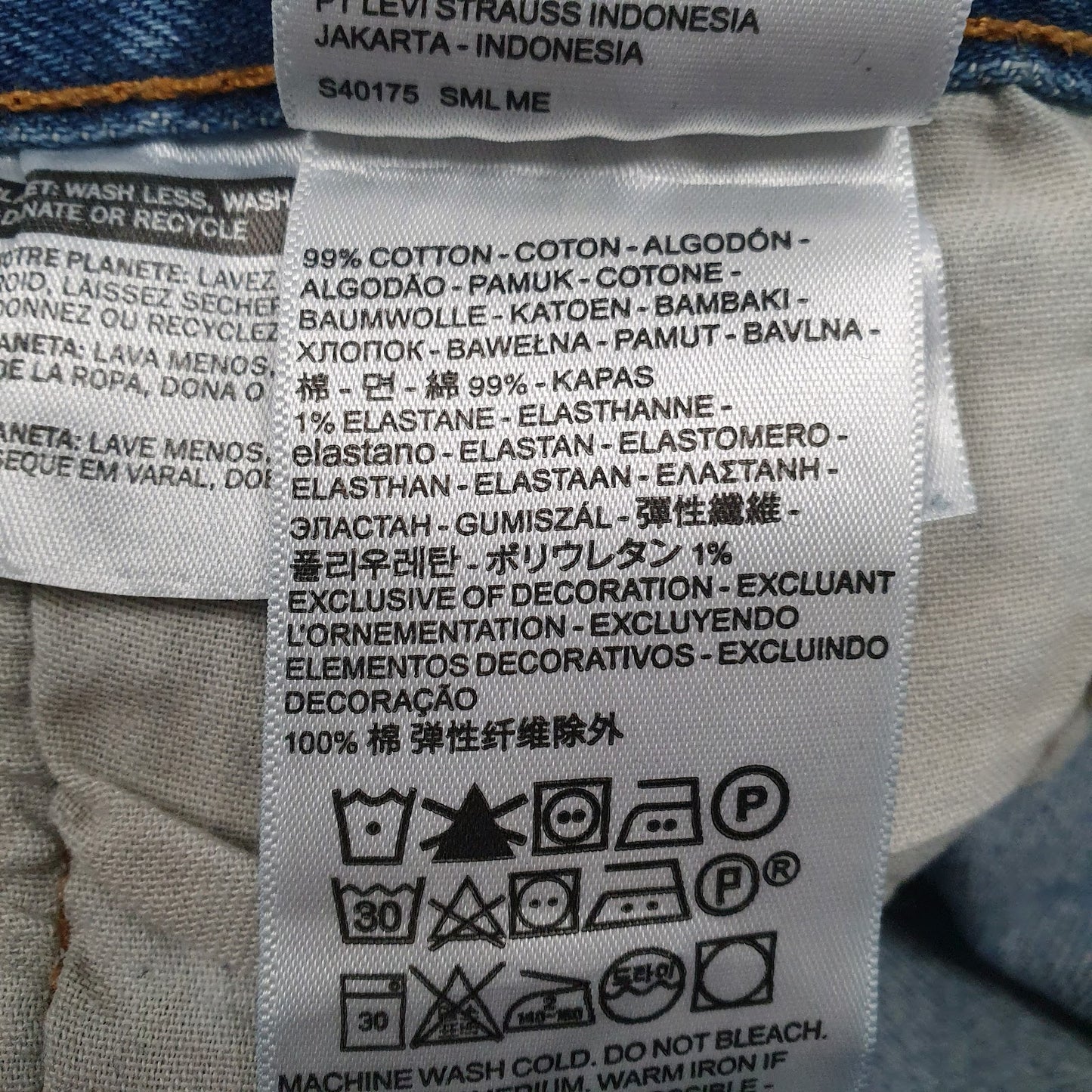 Mens Blue Levis   Jeans