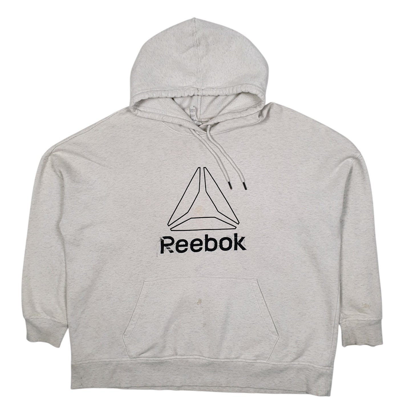 Mens Grey Reebok  Hoodie Jumper