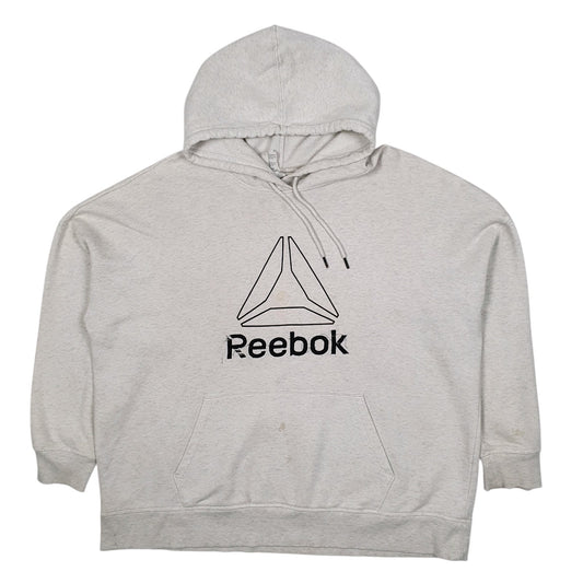 Mens Grey Reebok  Hoodie Jumper