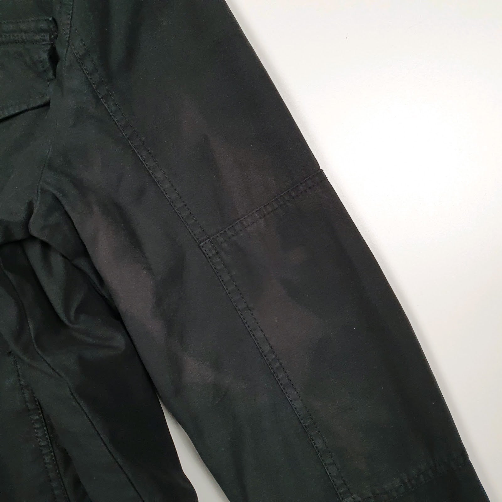 Mens Black Levis Hoodie Chore Workwear  Coat