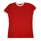 Mens Red Kristall Vintage Short Sleeve T Shirt