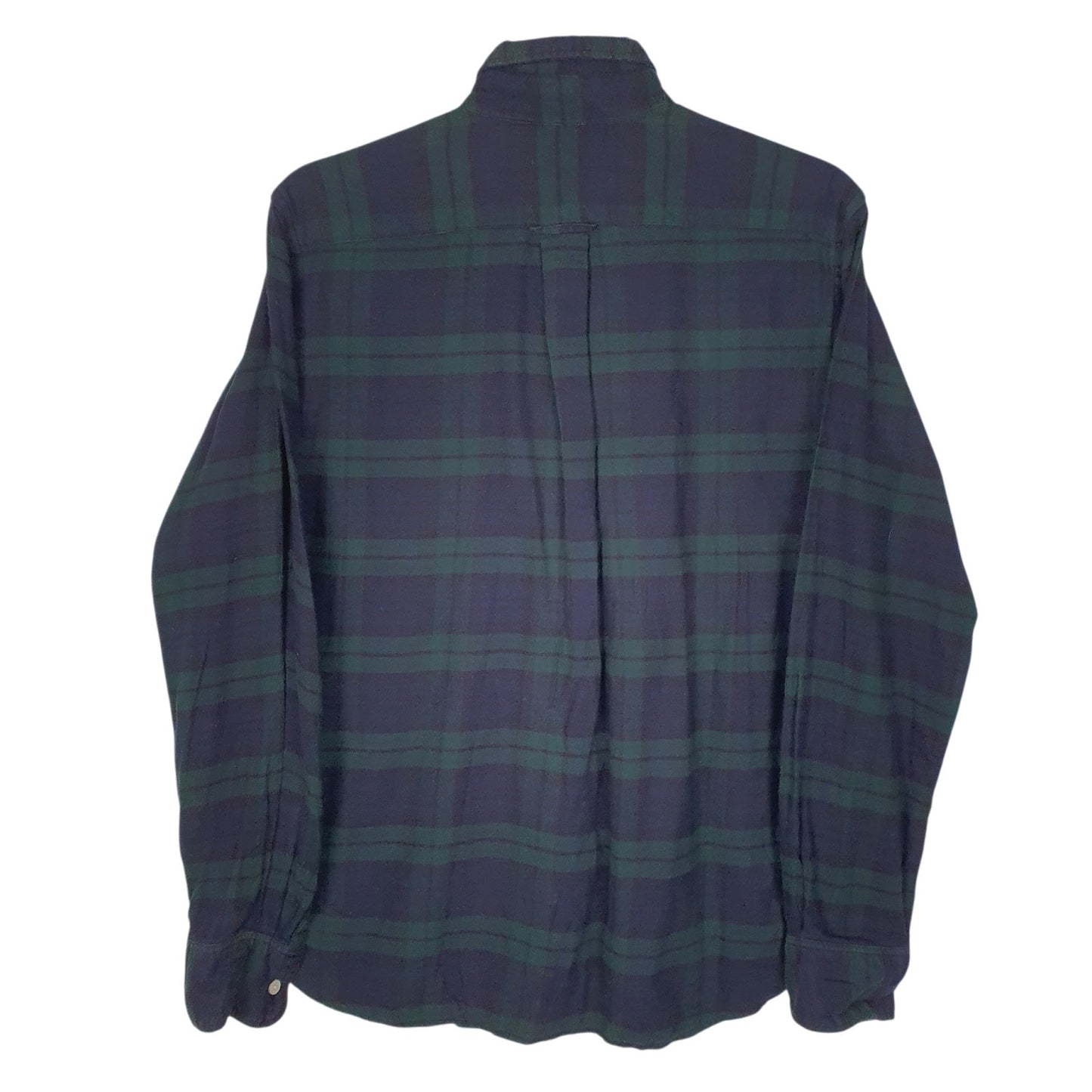 Mens Navy Unbranded Flannel  Shirt