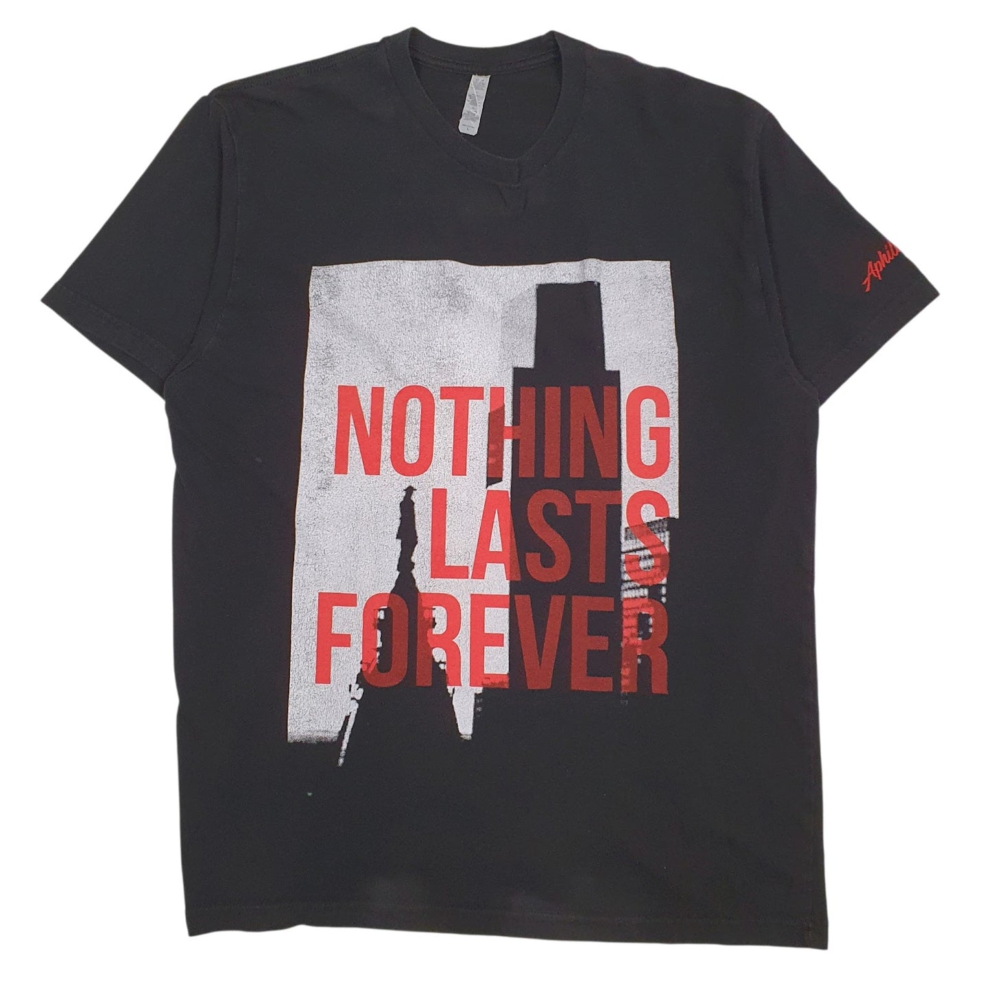 Mens Black Unbranded  Short Sleeve T Shirt
