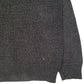Mens Grey Nautica Knit Button Up Quarter Zip Jumper