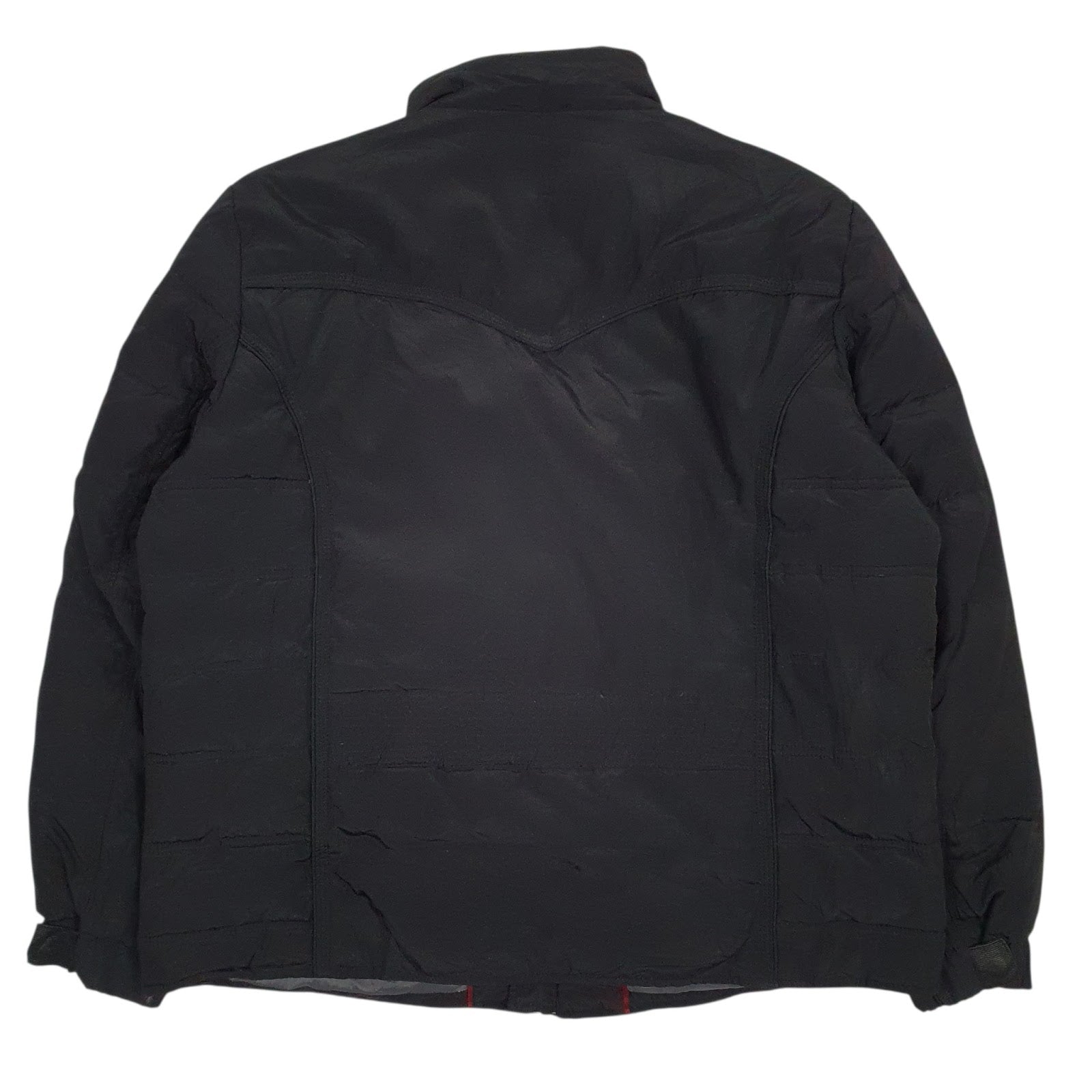 Mens Black Levis   Coat
