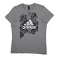 Womens Grey Adidas  Short Sleeve T Shirt