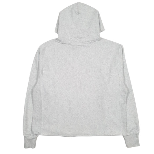 Womens Grey Champion Reverse Weave Hoodie Jumper