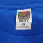 Mens Blue Fruit Of The Loom Anambra Golf  T Shirt