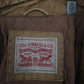 Mens Brown Levis Padded  Coat