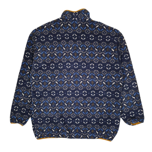 Mens Navy Patagonia Synchilla Quarter Zip Jumper