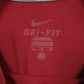 Mens Red Nike Active Wear Dri-Fit  T Shirt