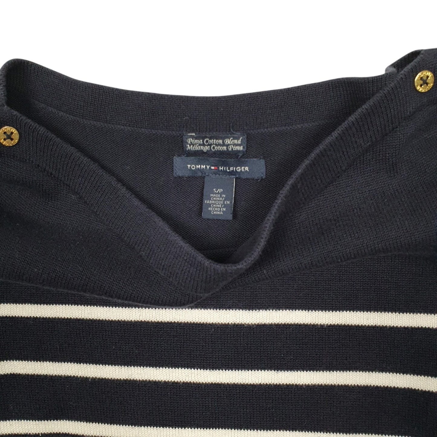 Womens Navy Tommy Hilfiger  Crewneck Jumper