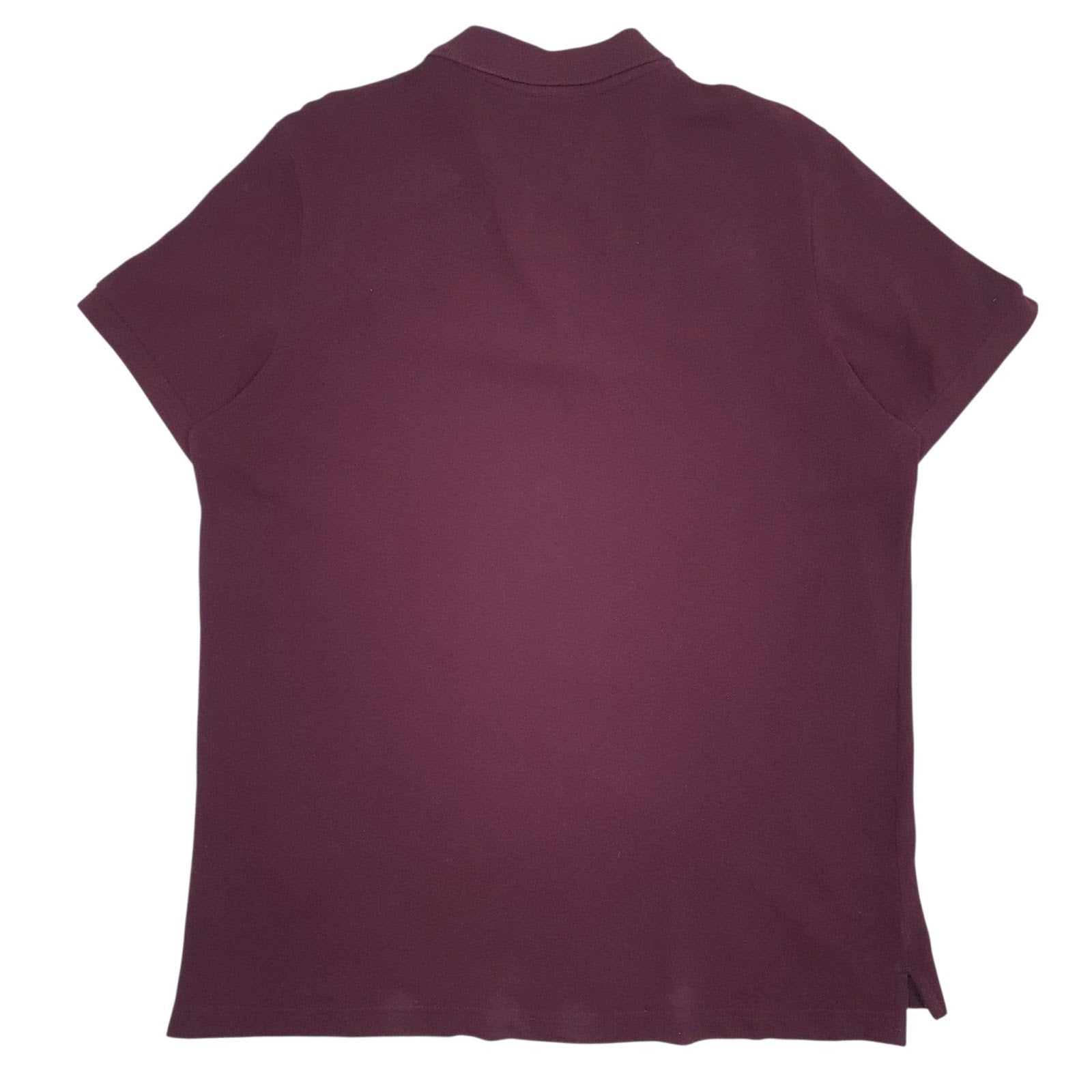 Mens Burgundy Tog24  Hoodie Polo Shirt