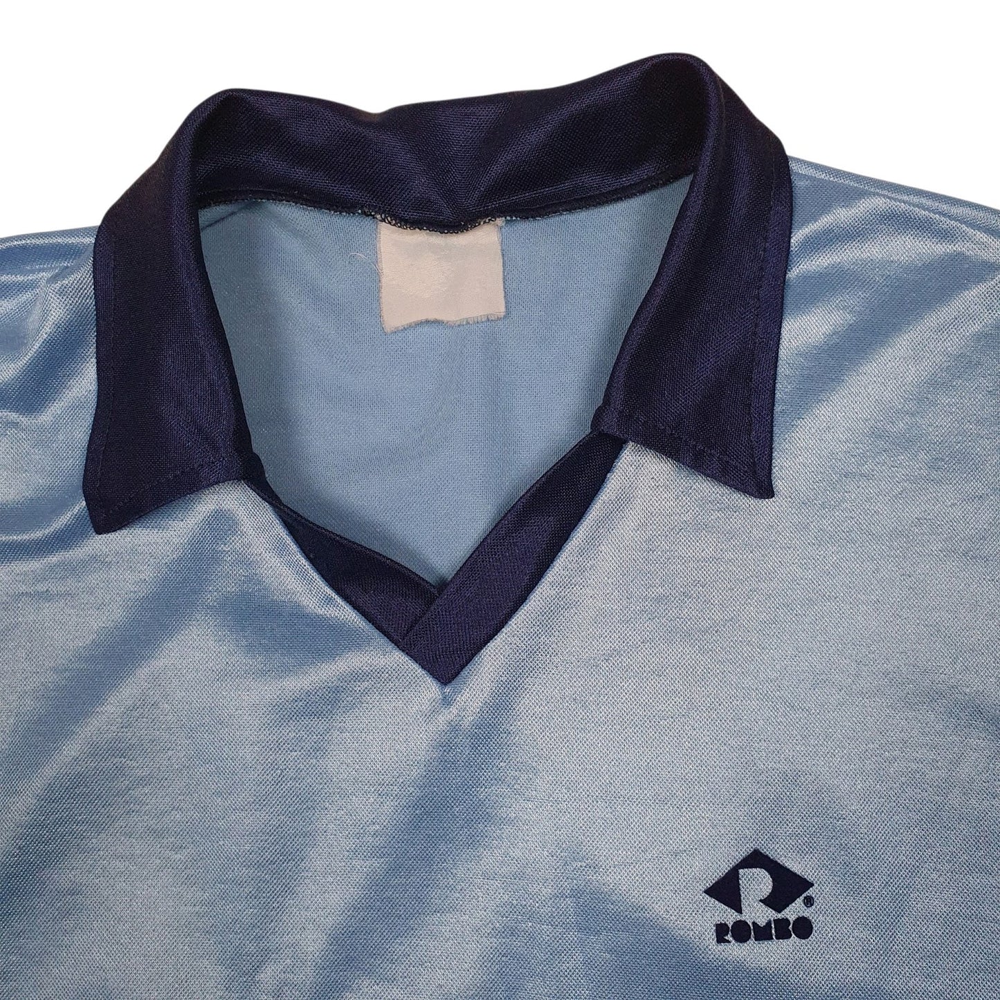 Mens Blue Rombo Football Jersey  T Shirt