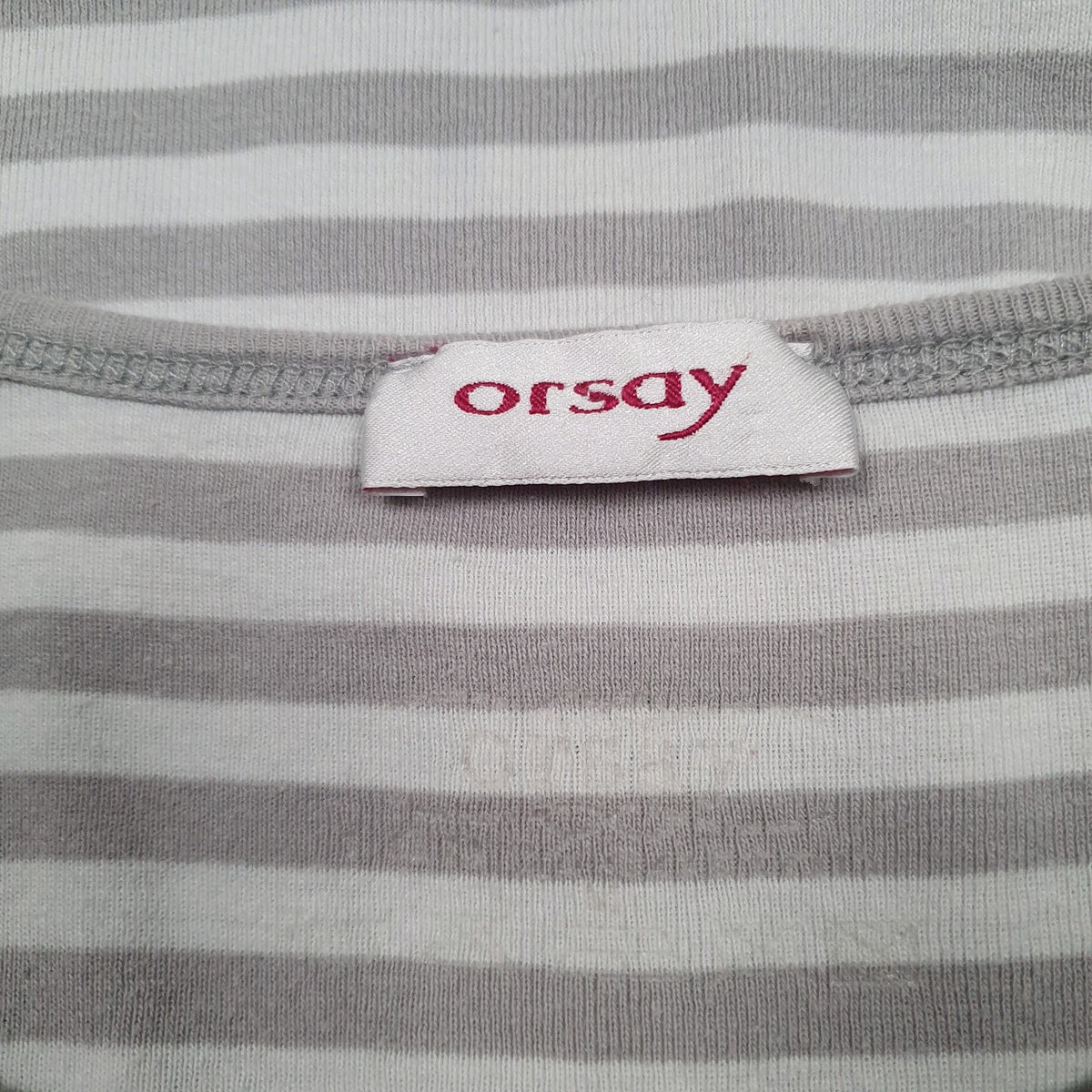 Womens Grey Orsay   T Shirt