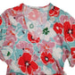 Womens Red Alesya Skater Summer  Dress