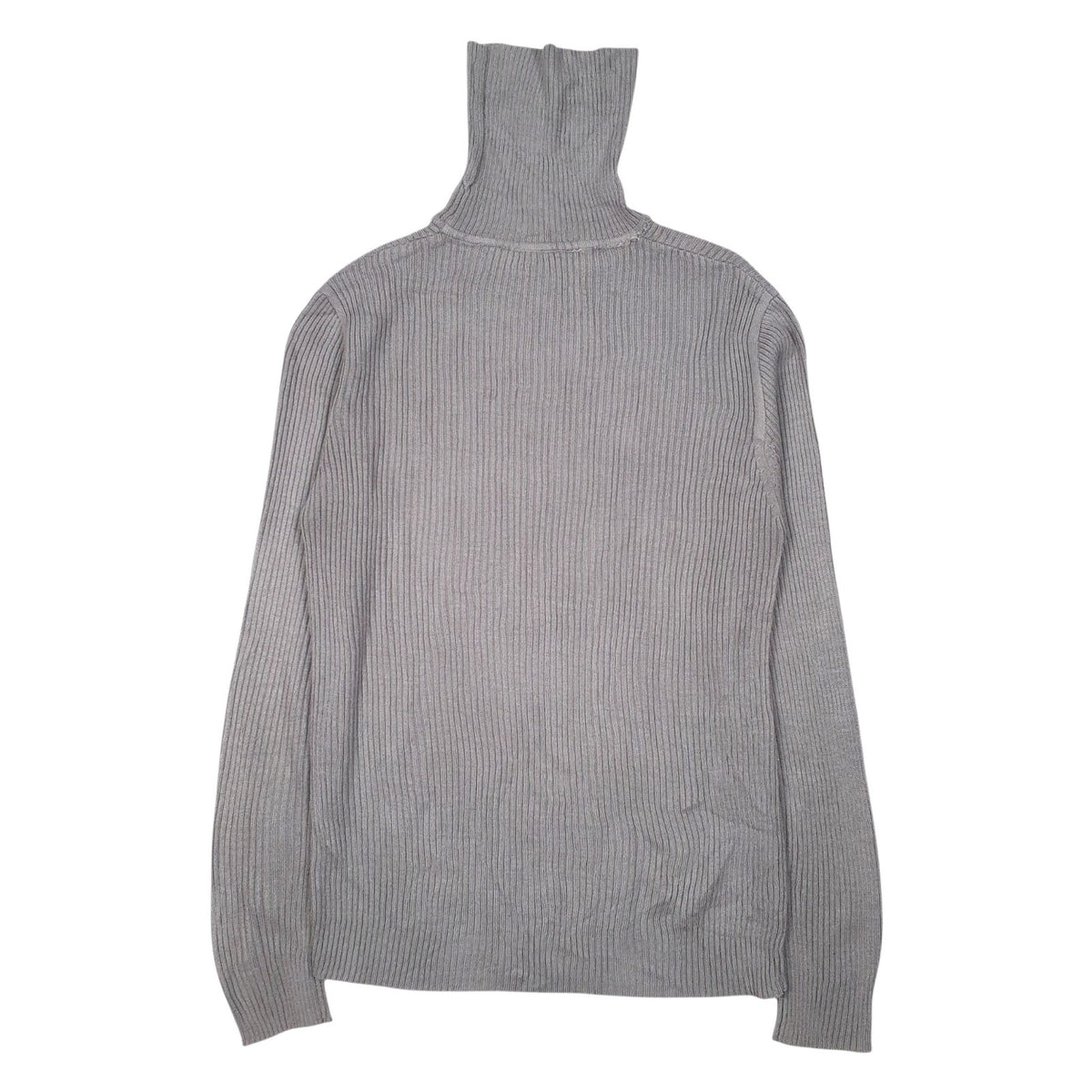 Womens Grey Unbranded  Turtle Neck Jumper