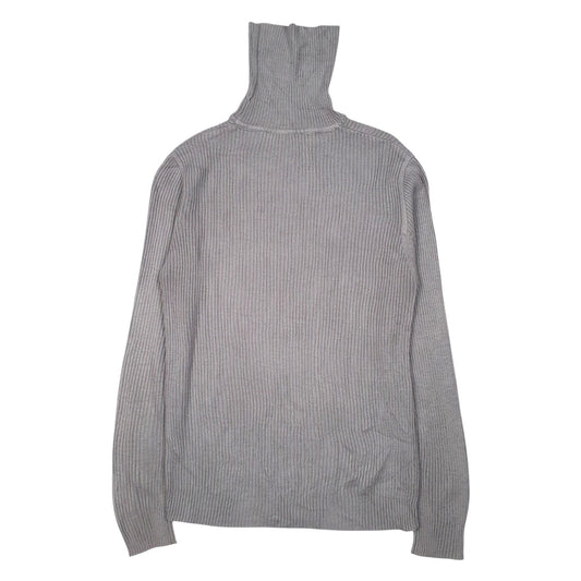 Womens Grey Unbranded  Turtle Neck Jumper